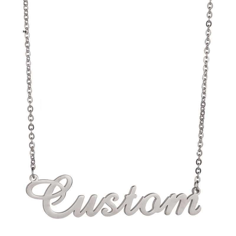 Personalized name necklace