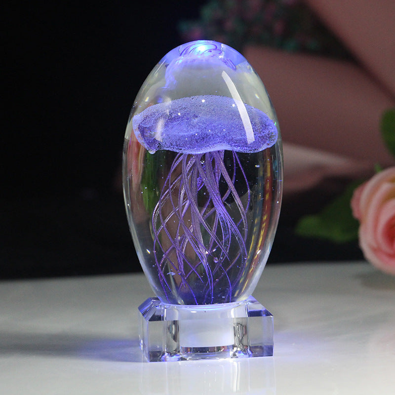 Creative Gift Romantic Jellyfish Music Box Gift Decoration